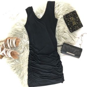 Little Black Dress Fitted Side Rouching